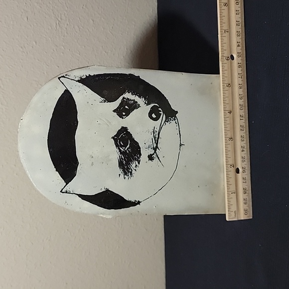 Vintage Jon Carlos Lopez Pottery Raccoon  Planter - Picture 4 of 7